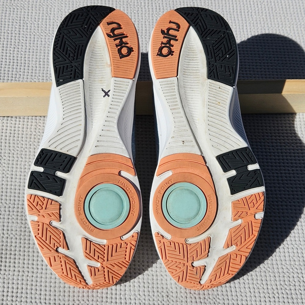 Ryka No Limit Womens Training Shoes Blue White RE-ZORB LITE Size 6.5‎ M - Picture 7 of 7